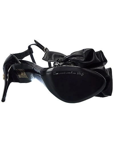 Dolce & Gabbana Ruched Leather Sandal Women 6 Dolce & Gabbana Ruched Leather Sandal Women - Image 4