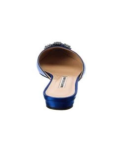 Manolo Blahnik Hangisimu Satin Flat Women 9 Manolo Blahnik Hangisimu Satin Flat Women -Fashionable Womens Clothing Store 1313533553 RLLD 3