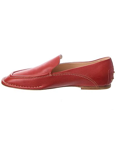 Tod's Leather Loafer Women 4 Tod's Leather Loafer Women - Image 2