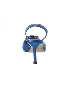 Manolo Blahnik Hangisi 70 Satin Slingback Pump Women -Fashionable Womens Clothing Store 1313557089 RLLD 3