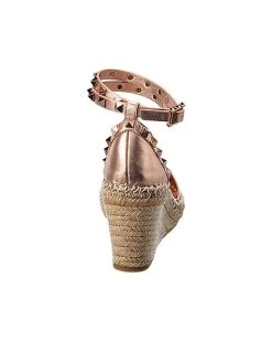 Valentino Rockstud 85 Leather Wedge Sandal Women -Fashionable Womens Clothing Store 1313570921 RLLD 3