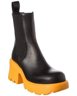 Bottega Veneta Flash Leather Bootie Women