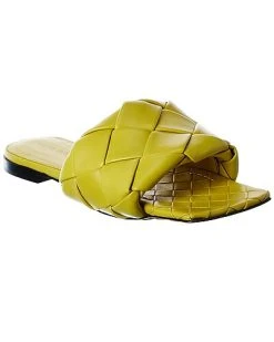 Bottega Veneta The Lido Intrecciato Leather Sandal Women