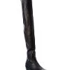 Bottega Veneta The Lean Leather Over-The-Knee Boot Women