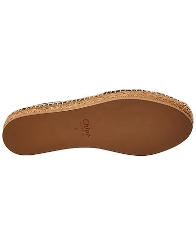 Chloé Woody Leather Espadrille Women 6 Chloé Woody Leather Espadrille Women - Image 4