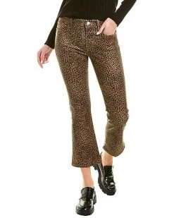 Le Crop Mini Boot Leopard Jean Women