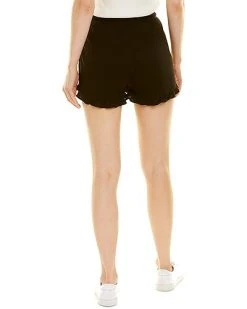 Ruffle Hem Tie-Waist Short Women 6 Ruffle Hem Tie-Waist Short Women -Fashionable Womens Clothing Store 1411051920 RLLD 2