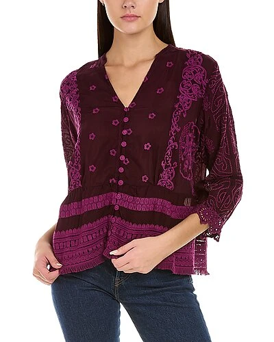 Johnny Was Uniper Blouse Women 3 Johnny Was Uniper Blouse Women