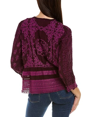 Johnny Was Uniper Blouse Women 4 Johnny Was Uniper Blouse Women - Image 2