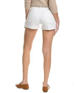Rag & Bone Nina High-Rise Optic White Short Women -Fashionable Womens Clothing Store 1411056436 RLLD 3