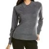 THEORY Collared Wool-Blend Sweater Women