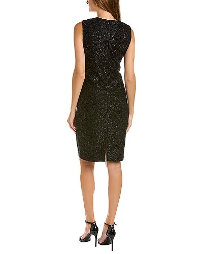 Tweed Knit Sheath Dress Women 4 Tweed Knit Sheath Dress Women - Image 2