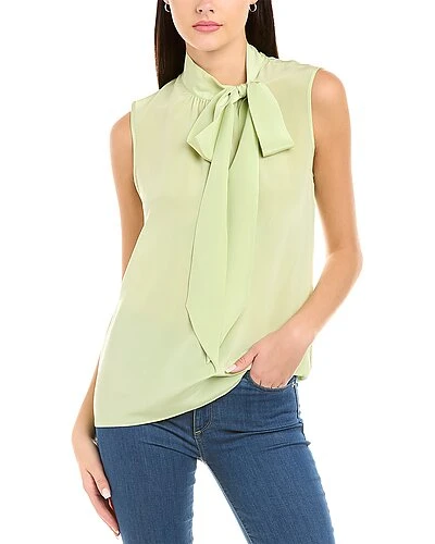 Carf Neck Silk Top Women 3 Carf Neck Silk Top Women