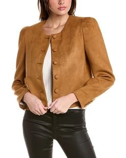 BCBGMAXAZRIA Puff Sleeve Jacket Women