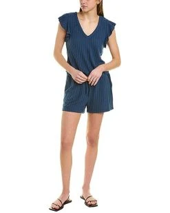Poor Boy Rib Romper Women