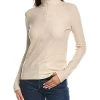 Vince Ribbed Turtleneck 1/2-Zip Sweater Women -Fashionable Womens Clothing Store 1411316004 RLLD 1