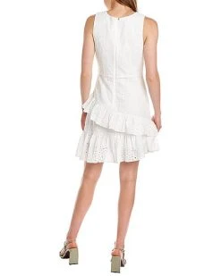 BCBGMAXAZRIA Eyelet Mini Dress Women 6 BCBGMAXAZRIA Eyelet Mini Dress Women -Fashionable Womens Clothing Store 1411325364 RLLD 2