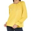 Vince Camuto Ruffle Cuff Knit Top Women