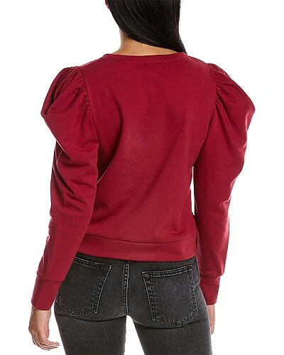 Puff Sleeve Sweatshirt Women 4 Puff Sleeve Sweatshirt Women - Image 2