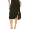 Silky Basics Midi Skirt Women