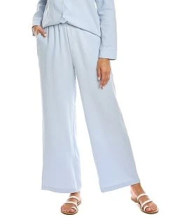 Gauze Wide Leg Pant Women