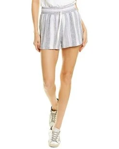 Splendid Baja Stripe Linen-Blend Short Women