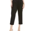 Ashland Cropped Linen & Wool-Blend Pant Women