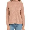 EILEEN FISHER Unnel Neck Linen-Blend Top Women