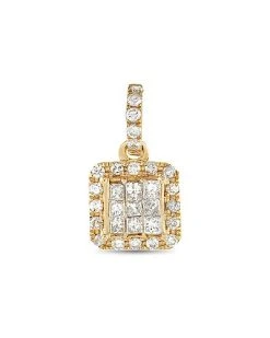 14K 0.35 Ct. Tw. Diamond Pendant Women