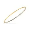 14K 1.62 Ct. Tw. Diamond Tennis Bangle Bracelet Women