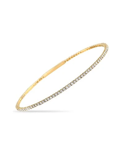 14K 1.62 Ct. Tw. Diamond Tennis Bangle Bracelet Women 3 14K 1.62 Ct. Tw. Diamond Tennis Bangle Bracelet Women