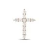 14K Rose Gold 0.42 Ct. Tw. Diamond Cross Pendant Women