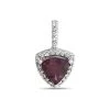 14K 2.32 Ct. Tw. Diamond & Garnet Pendant Women -Fashionable Womens Clothing Store 6020346440 RLLD 1