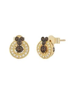 Chocolatier 14K Honey Gold .31 Ct. Tw. Diamond Earrings Women