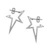Stainless Steel Star No.1 Hoops Women