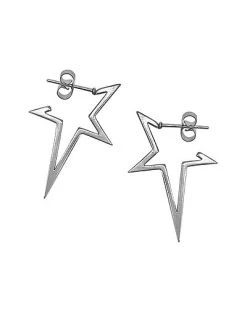 Stainless Steel Star No.1 Hoops Women