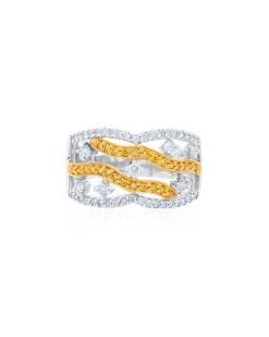 Fine Jewelry 14K 0.64 Ct. Tw. Diamond Half-Eternity Ring Women