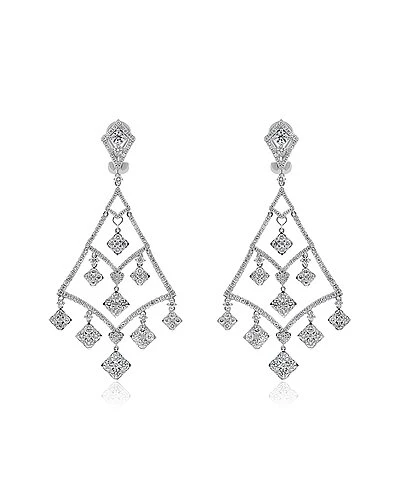 Fine Jewelry 18K 8.26 Ct. Tw. Diamond Earrings Women 3 Fine Jewelry 18K 8.26 Ct. Tw. Diamond Earrings Women