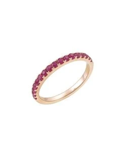 18K Rose Gold 0.44 Ct. Tw. Ring Women 6.5