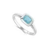 14K 0.50 Ct. Tw. Aquamarine Ring Women -Fashionable Womens Clothing Store 6030196425 RLLD 1