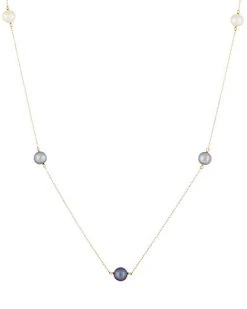 14K 6-7mm Pearl Necklace Women