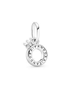 Pandora Silver Crown Pendant Women