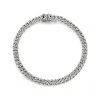 14K 0.84 Ct. Tw. Diamond Cuban Link Bracelet Women