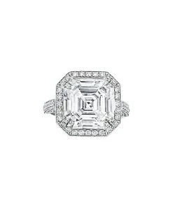 Fine Jewelry Platinum 8.67 Ct. Tw. Diamond Ring Women