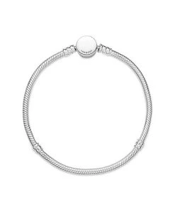 Pandora Moments Silver Snake Chain Bracelet Women -Fashionable Womens Clothing Store 6030387408 RLLD 3