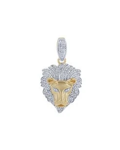 14K Diamond Pendant Women