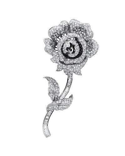 Fine Jewelry 18K 8.00 Ct. Tw. Diamond Brooch Women 3 Fine Jewelry 18K 8.00 Ct. Tw. Diamond Brooch Women