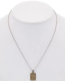 18K Gold & Silver Necklace Women -Fashionable Womens Clothing Store 6030519419 RLLD 2