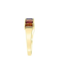 14K 1.16 Ct. Tw. Diamond & Gemstone Statement Ring Women -Fashionable Womens Clothing Store 6030525039 RLLD 3