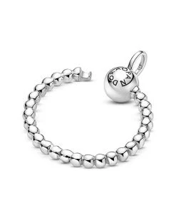 Pandora Moments Silver Beaded O Pendant Women -Fashionable Womens Clothing Store 6030704630 RLLD 3